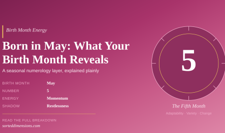 Born in May: What Your Birth Month Number Reveals