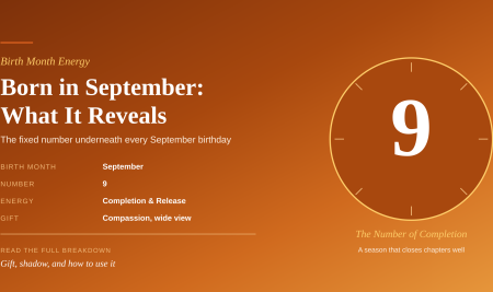 Born in September: Your Birth Month Number | 9